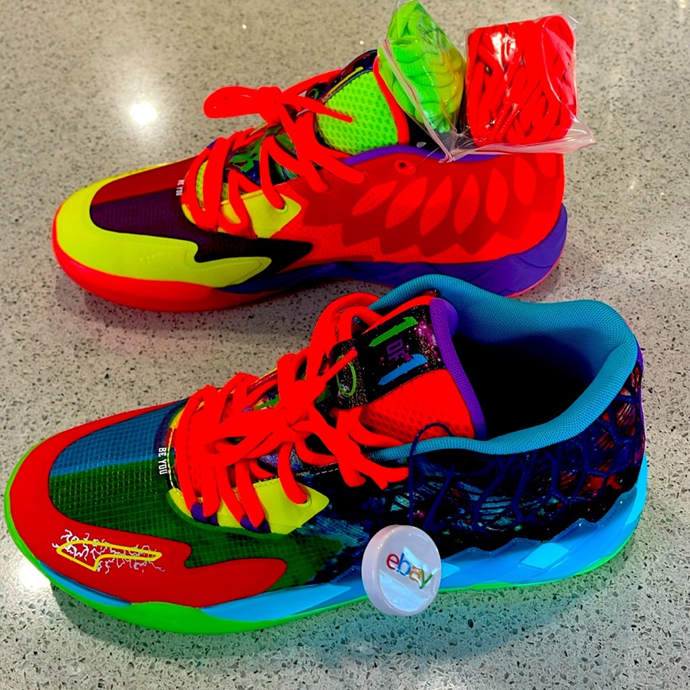 Sz 13 Puma LaMelo Ball Melo MB.01 Be You Galaxy, New In Box, Never Worn, w/Laces